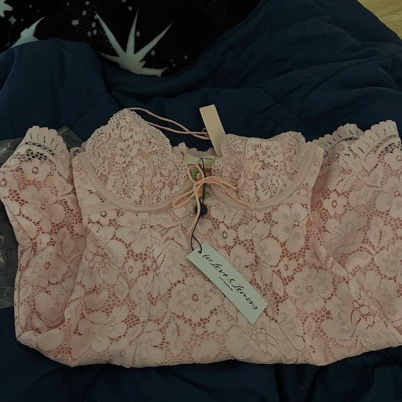 For Love And Lemons Dresses Nwt For Love Lemons Creamsicle Lace